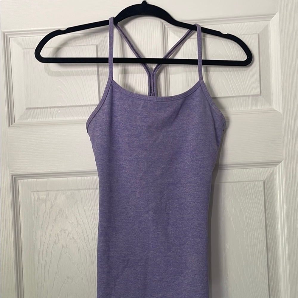Purple Lululemon Tank (Flow Y)